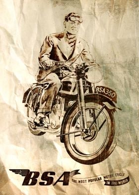 BSA Motorcycles (vertical)