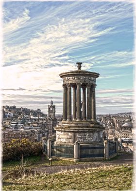 A View from Calton Hill Edinburgh