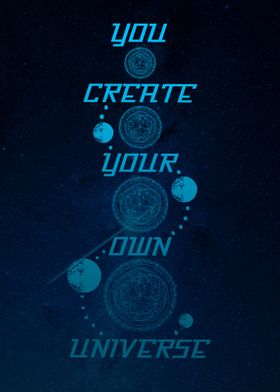 Create Your Own Universe ---- Part of the Universe Seri ... 