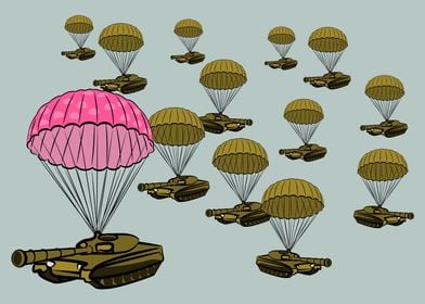 Tank Parachute. A design inspired by freedom of individ ... 