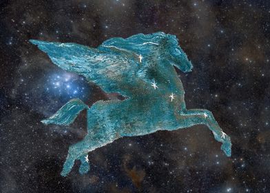 Pegasus and Galaxy