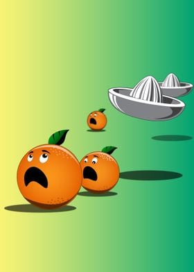 The escape of the oranges