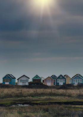 beach huts