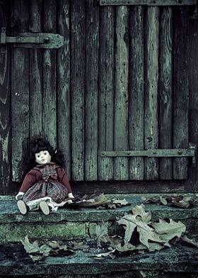 abandoned doll