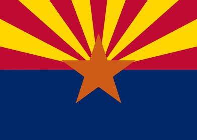 Arizona, the 48th state. Authentic version of this wond ... 