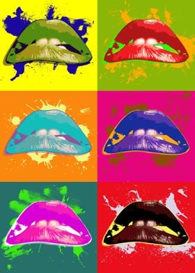 Rocky Horror Picture Show in Andy Warhol Style