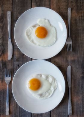 fried eggs