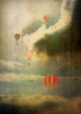 Hot Air Balloons Fantasy