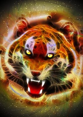 Cosmic Fire Tiger Roar