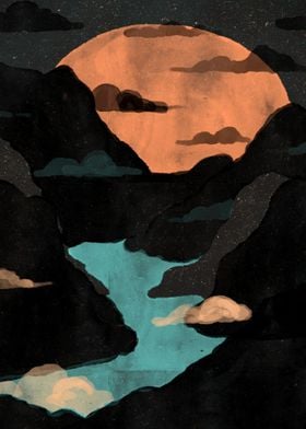 Moonlit Gorge...