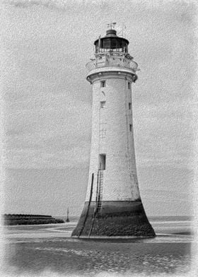 Mono Textured Perch Rock