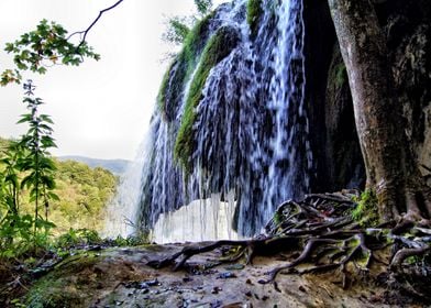 Waterfall in Croatia