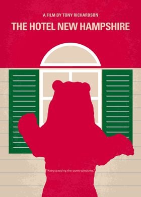 No443 My The Hotel New Hampshire minimal movie poster - ... 