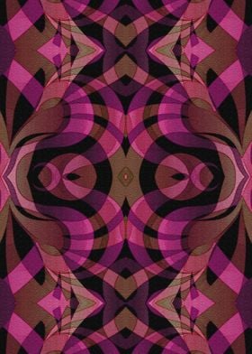 Floral Geometric Abstract G58