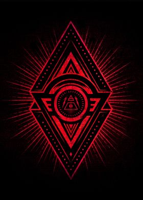The Eye of Providence is watching you! (Diabolic red Fr ... 