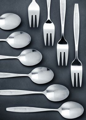 Fork and spoon II