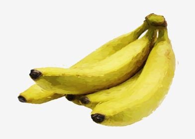 painted banana