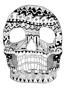 Aztec Skull