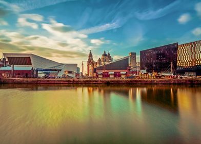 Liverpool Evening Skyline