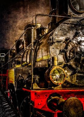 Old Timer Steam Engine