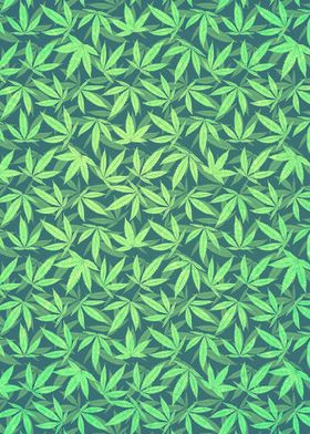 Cannabis / Hemp / 420 / Marijuana  - Pattern