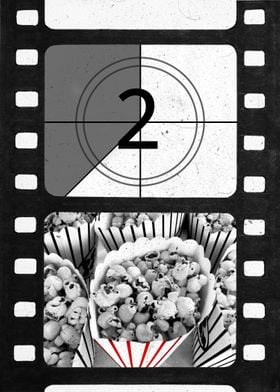 Film Reel Popcorn time