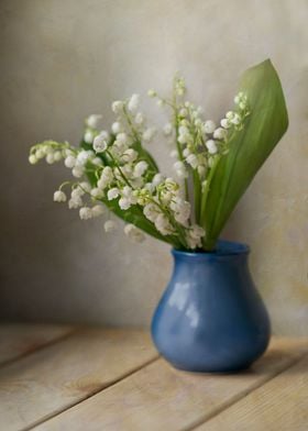 Still life with lillies of the valley