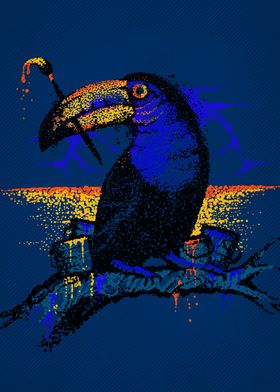 Pointillism Toucan