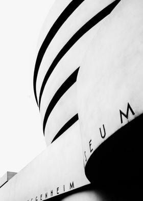 NYC famous Guggenheim Museum design but the famous Amer ... 