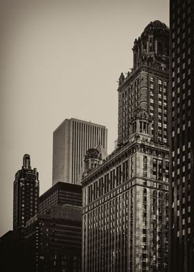 The Jewelers Building, standing out among the many othe ... 