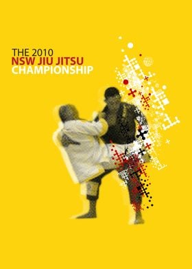 2010 NSW Jiu Jitsu Championship Poster