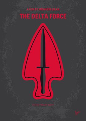 No493 My The Delta Force minimal movie poster A 707 ai ... 