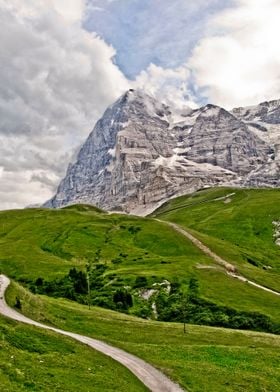 Up to the Eiger