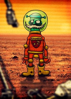 Gagarin on Mars