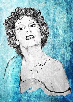 Norma Gloria Swanson as Norma Desmond from the film Su ... 