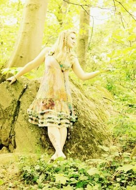 Fairy in the forest