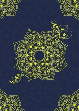 Mandala II - navy