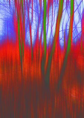 Tinted Woods Blur Photography 2014 