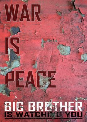 War is Peace - Inspired by George Orwell&#39;s &#34;198 ... 