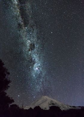 Milky Way Over Mt Taranaki