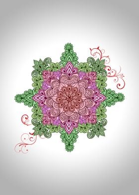 Mandala VI - Flower