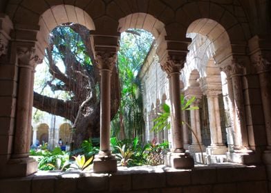 Spanish Monastery Corridors