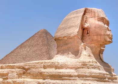 Great Sphinx of Giza, Giza, Cairo, Egypt, Africa
