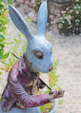 White Rabbit Popped up at RHS Wisley. Lovely to meet h ... 