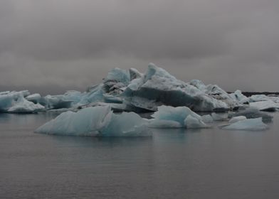 Gloomy Icebergs