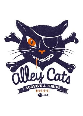 Alley Cats Club, only for tough cats!
