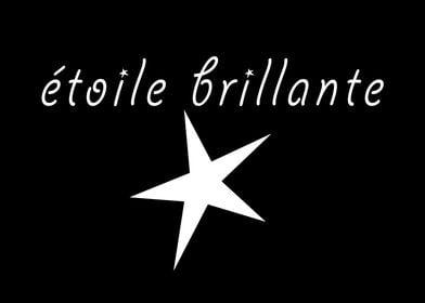 Etoile Brillante Brilliant Star Beautiful Words And Poster By Bruce Stanfield Displate