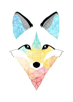 Multicolor Fox