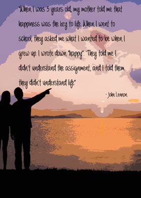 Amazing quote by John Lennon