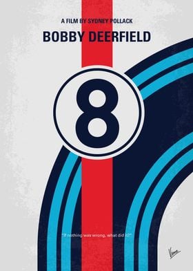 No565 My Bobby deerfield minimal movie poster Bobby De ... 